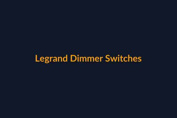 Legrand Dimmer Switches available at Raguveer Electric Talala